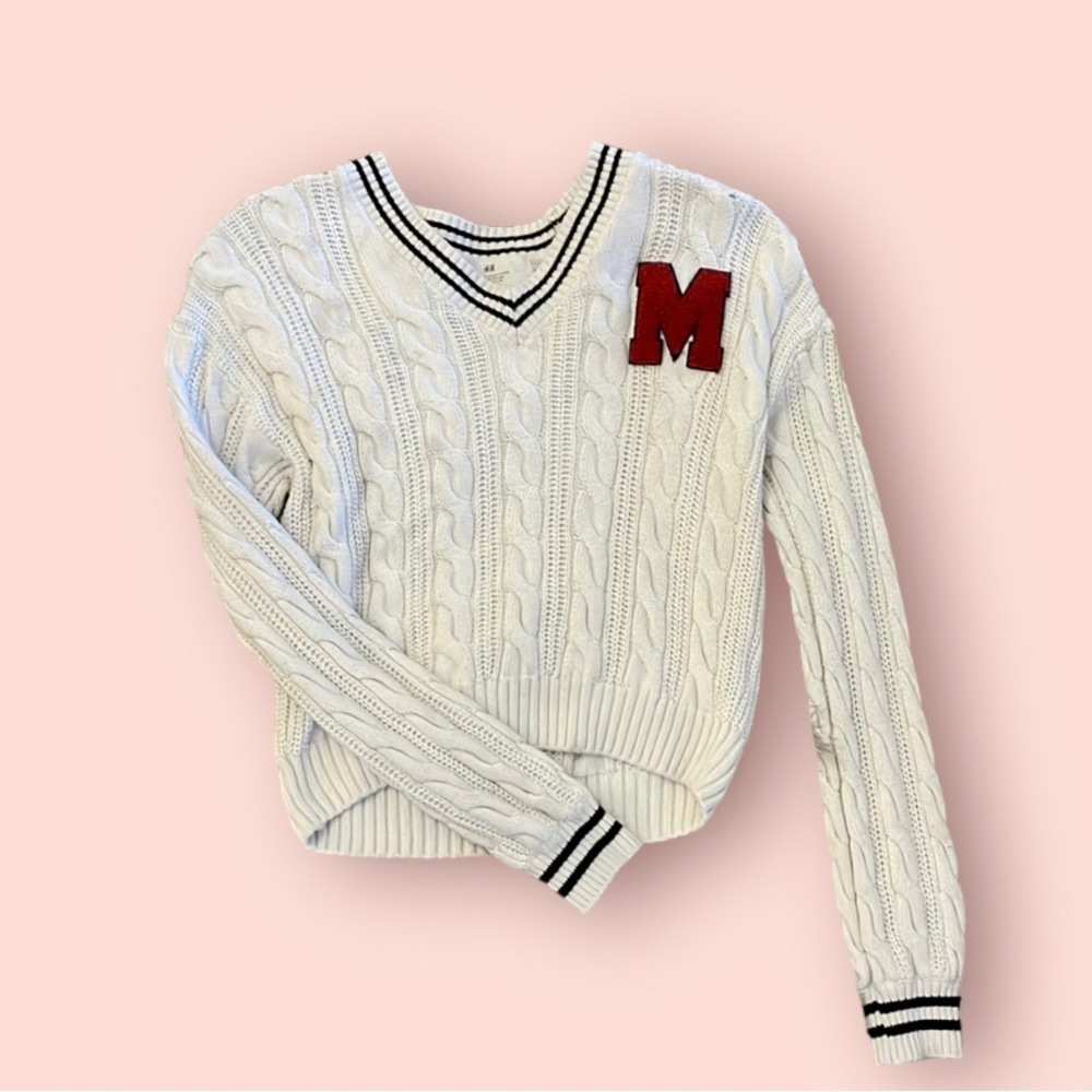 Varsity style sweater​​​​